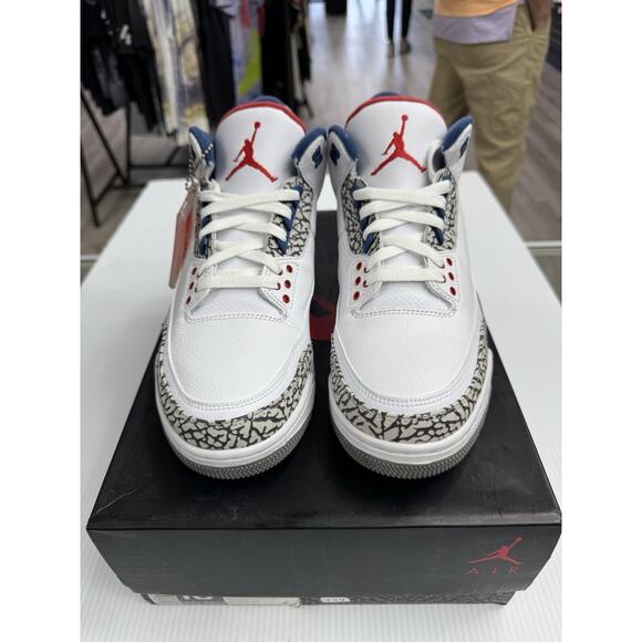 Air Jordan 3 Retro OG True Blue 854262-106 2016 Size 10.5 main image 9